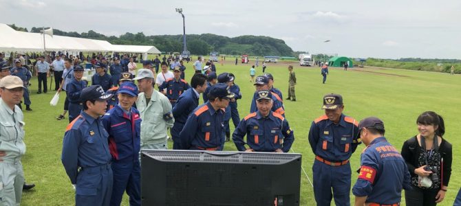 令和元年度宇都宮市水防訓練に協力